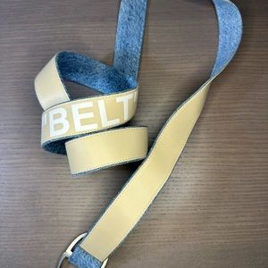 Off-white belt